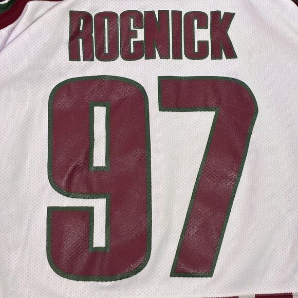 Vintage 90s Jeremy Roenick Phoenix Coyotes Starter NHL Jersey Men’s S/M Kachina - Picture 12 of 13